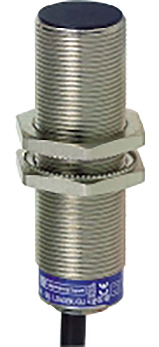 Telemecanique Sensors Inductive Threaded Barrel Proximity Sensor, M18, 5 mm Detection, PNP NO+NC, 12 → 24 V dc