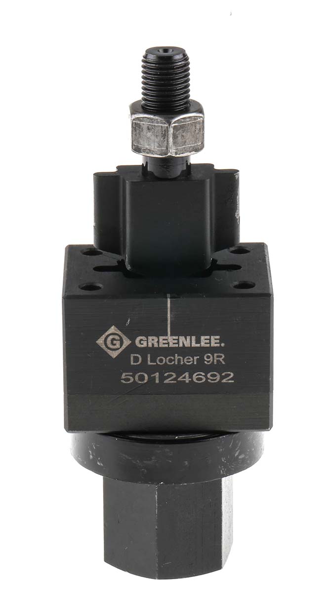 Greenlee Punch and Die Tool, 19.8 x 11.3mm, 9 Way D R, Hand Operation