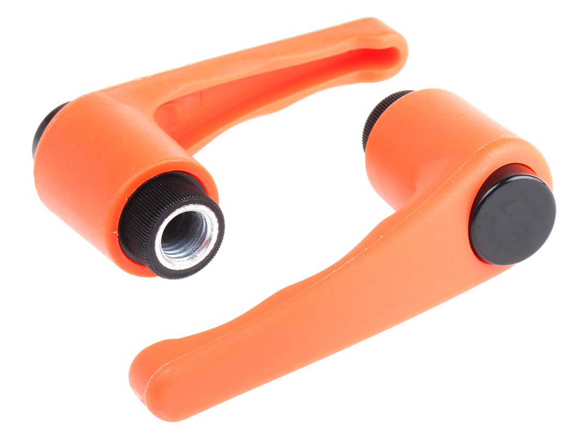 RS PRO Steel Clamping Lever, M12 x 18mm