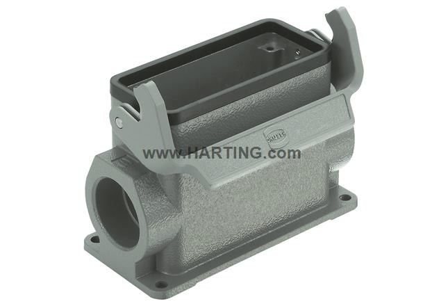 HARTING Han B Heavy Duty Power Connector Housing, M32 x 2 Thread, Side Entry