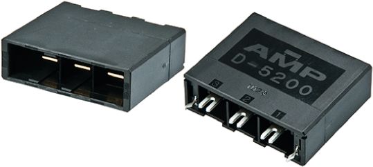 TE Connectivity Dynamic 5000 Series Straight Through Hole PCB Header, 3 Contact(s), 10.16 mm Pitch, 1 Row, Shrouded