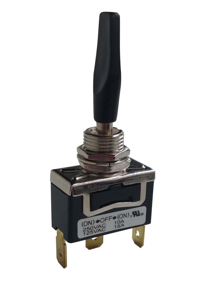 RS PRO Toggle Switch, PCB Mount, (On)-Off-(On), SPDT, Solder Terminal
