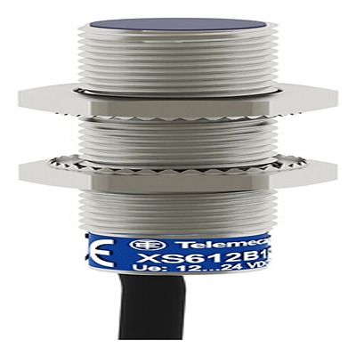 Telemecanique Sensors Inductive Threaded Barrel Proximity Sensor, M12, 4 mm Detection, 2-Wire NO, 12 → 48 V dc