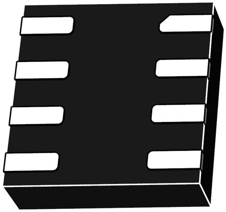 TS332IQ2T STMicroelectronics, Comparator, Open Drain O/P, 1.6 → 5 V 8-Pin DFN