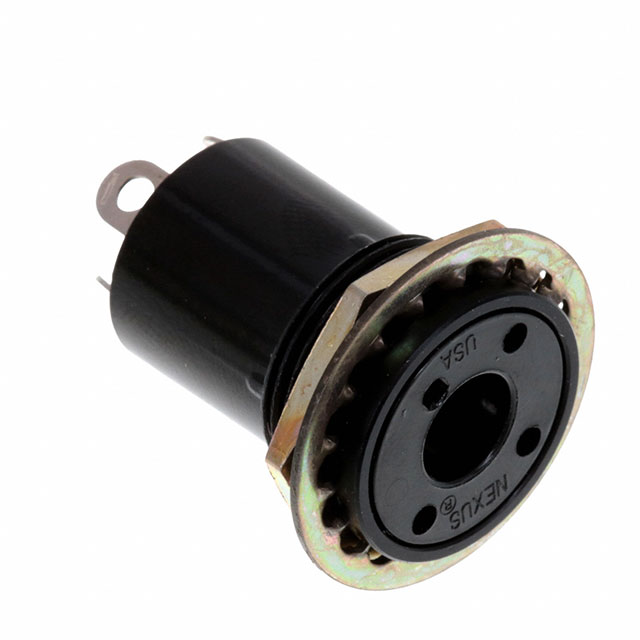 Amphenol NEXUS Technologies Jack Plug 1/4 in Panel Mount Phone Plug Socket, 4Pole