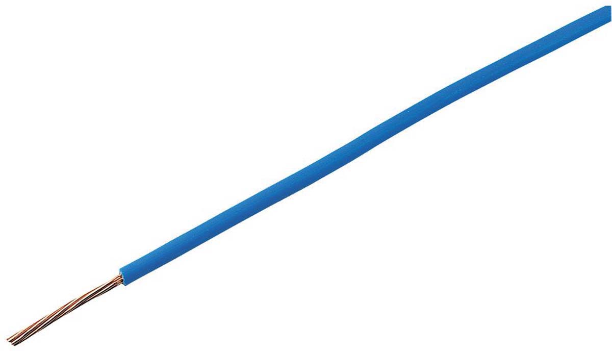 Prysmian 6491B Series Blue 1.5 mm² Hook Up Wire, 7/0.53 mm, 100m, 20147320