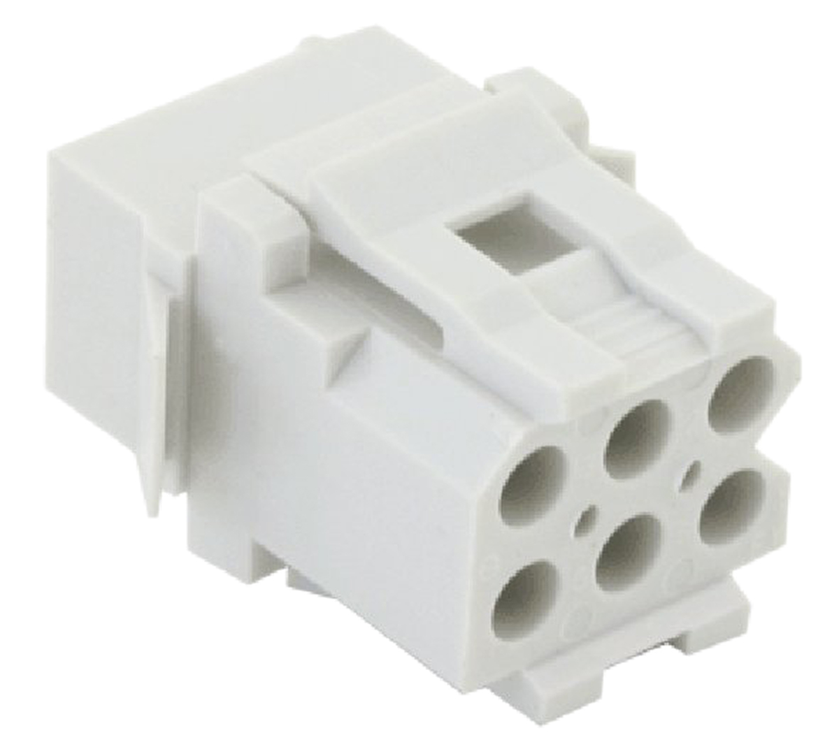 Souriau Sunbank by Eaton, SMS Female Connector Housing, 6 Way, 2 Row