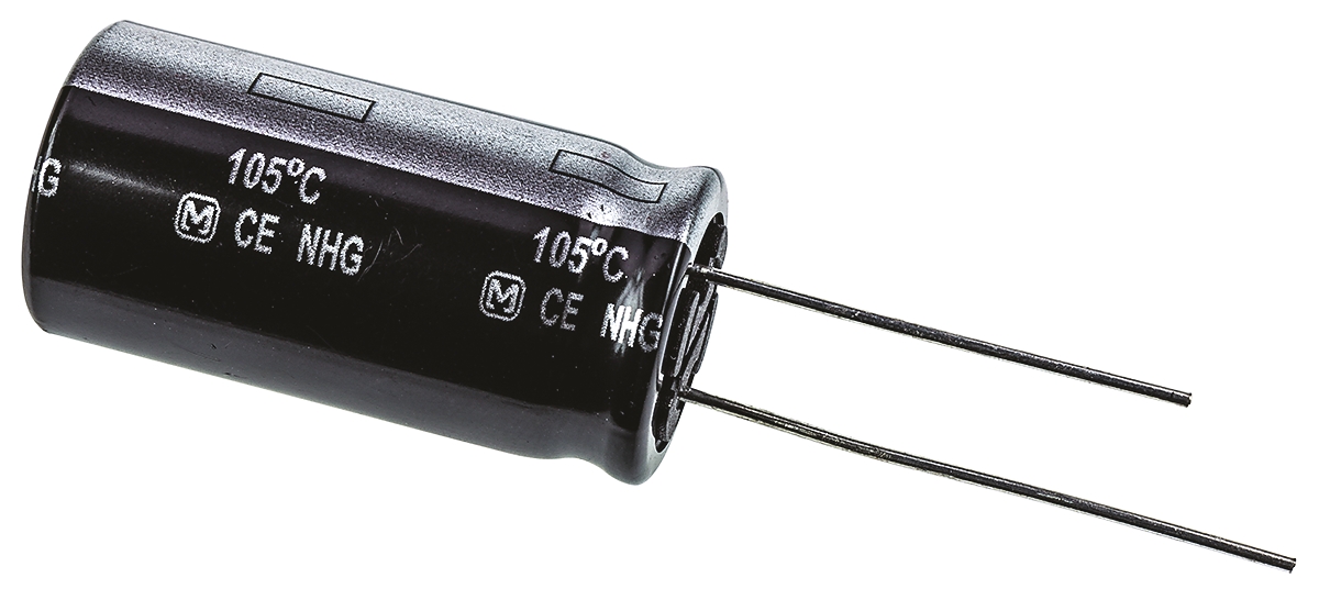 Panasonic 47μF Aluminium Electrolytic Capacitor 400V dc, Radial, Through Hole - ECA2GHG470