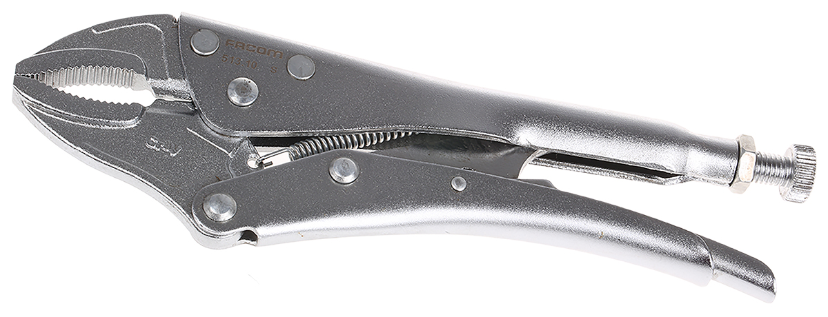 Facom Locking Pliers, 235 mm Overall