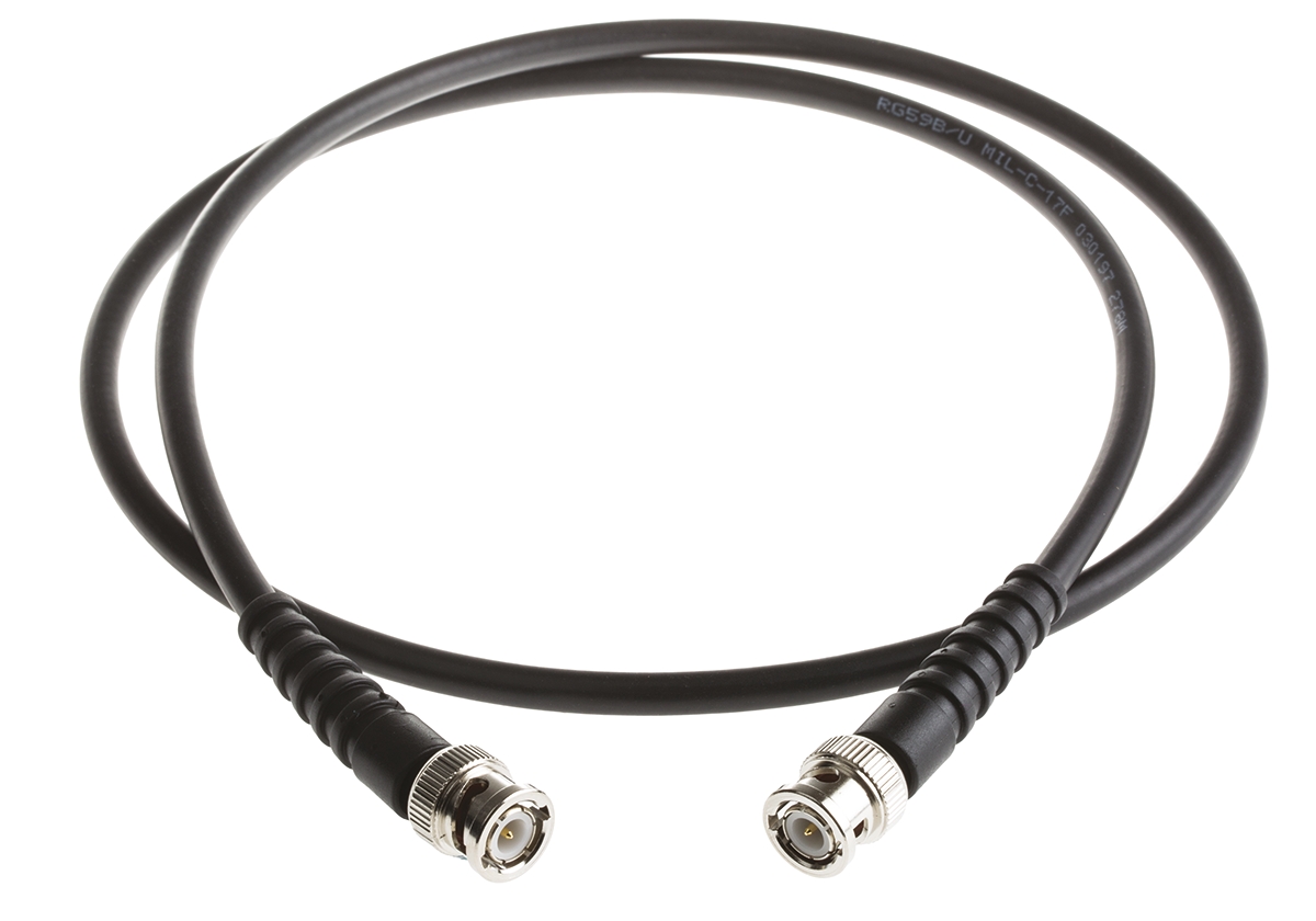 RS PRO V059 Series, RG59 Coaxial, Terminated 75 Ω