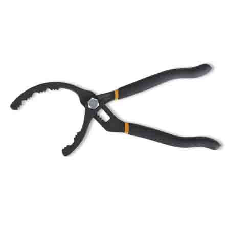 BETA Filter Pliers, 345 mm Overall, Bent Tip, 55 → 140mm Jaw