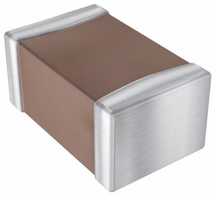 KYOCERA AVX 220nF Multilayer Ceramic Capacitor MLCC, 50V dc V, SMD