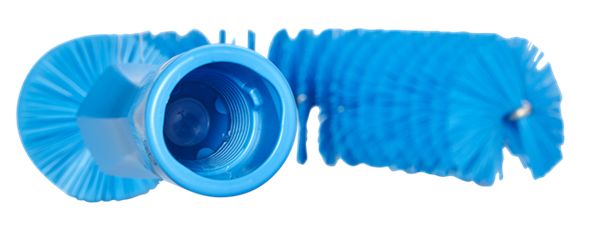 Vikan Medium Bristle Blue Scrubbing Brush, Polyester bristle material