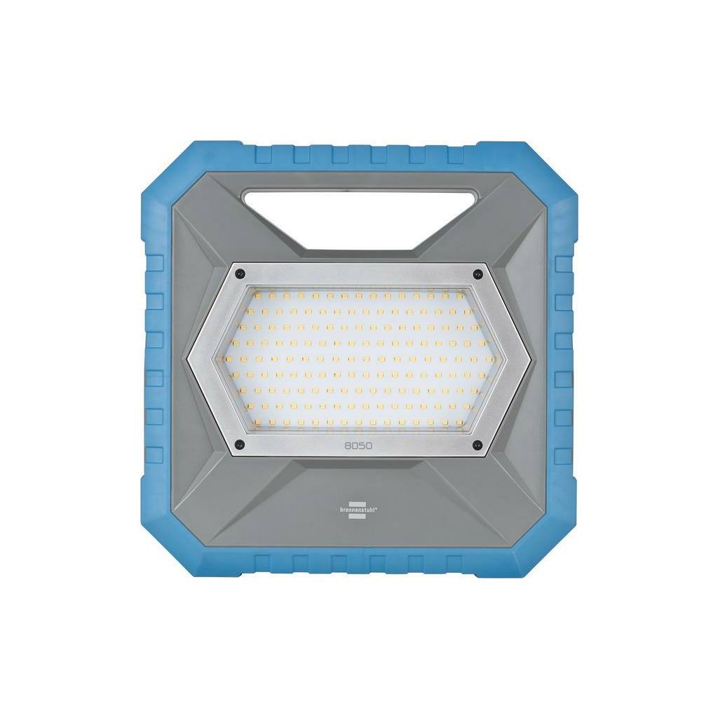 brennenstuhl LED Work Light, 7900 lumens, Type E - Schuko Plug Plug, 220 → 240 V, IP55