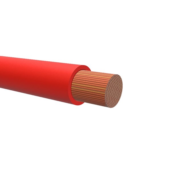 NEMIQ 50747 Series Red 6 mm² Hook Up Wire, 1, 4m, Polyvinylchloride Insulation, 50747-4