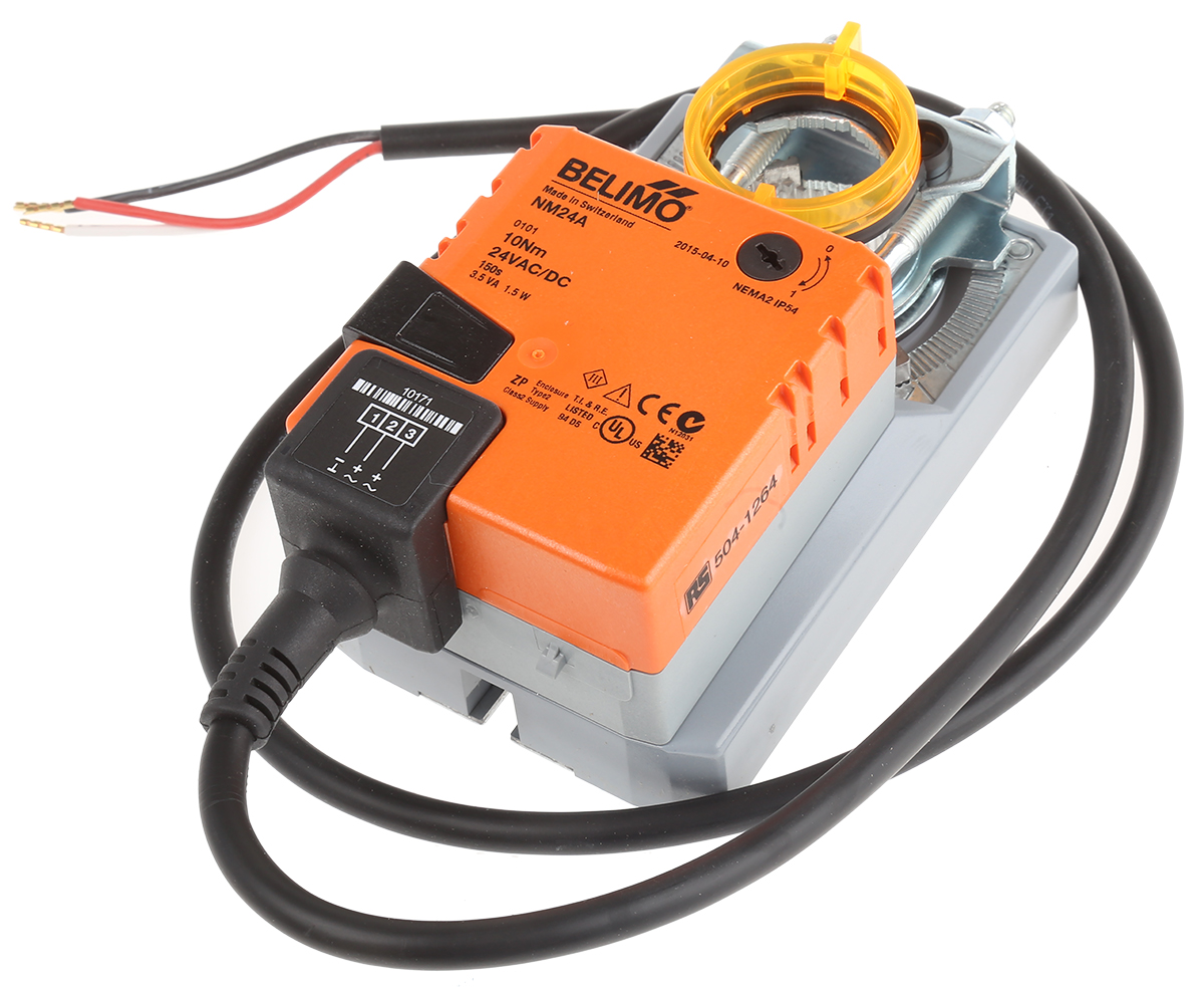 Belimo Open/Close Damper Actuator, 10Nm, 24 V ac/dc