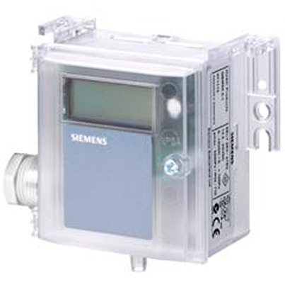 Siemens QBM Series Pressure Sensor, -50Pa Min, 50Pa Max, Current Output, Differential Reading