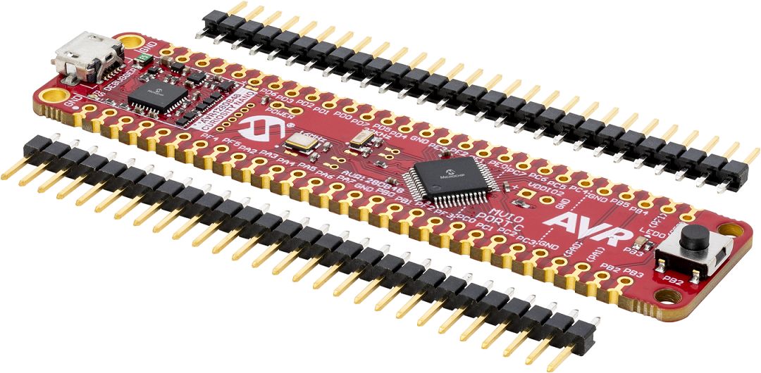 Microchip AVR128DB48 Curiosity Nano Microcontroller Evaluation Kit EV35L43A