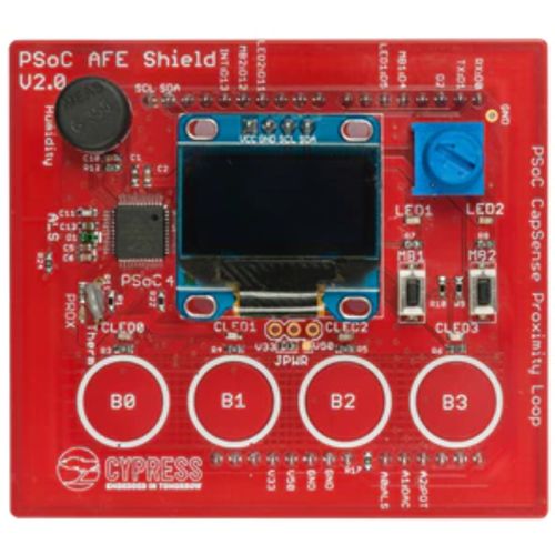 Infineon PSOC™ 4 Analog Front End ( AFE ) Shield Kit PSOC™ Arduino Uno WiFi CY8CKIT-032
