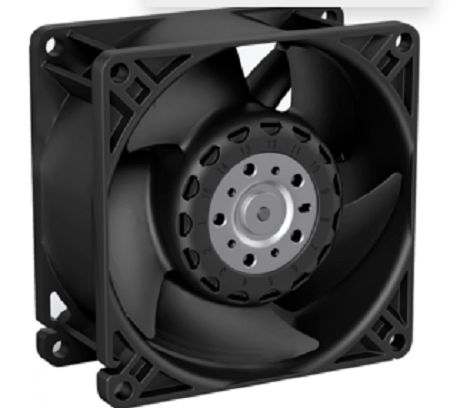 ebm-papst Axial Fan, 12 V dc, DC Operation, 220m³/h, 48W, 4A Max, 80 x 80 x 38mm