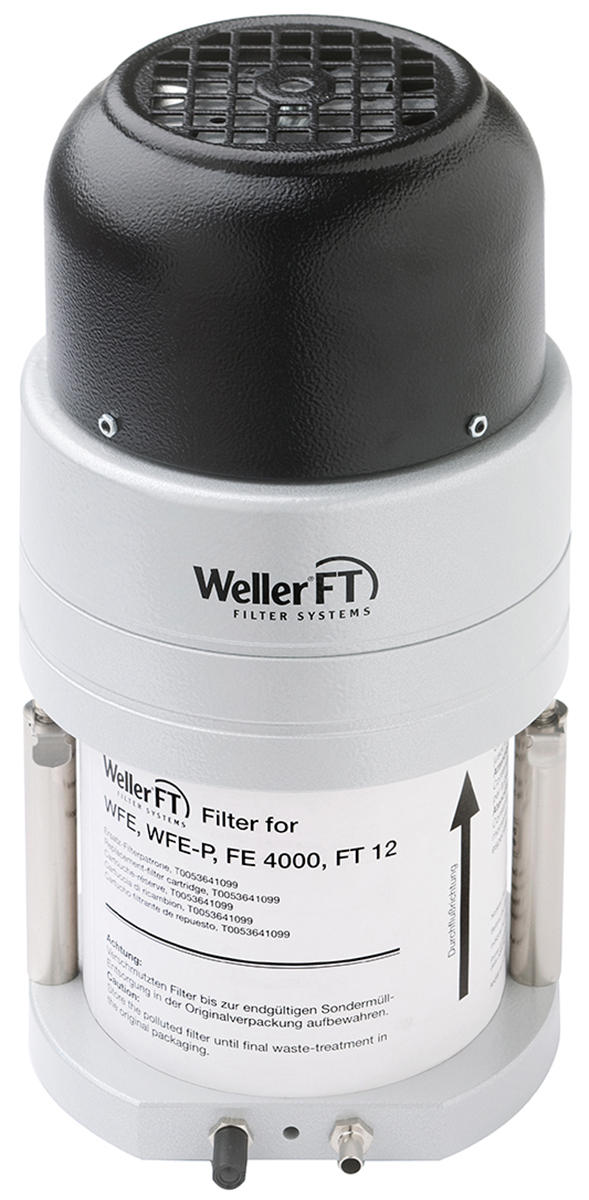Weller WFE P, 230V Solder Fume Extractor, Gases, Solvents, Welding Fumes, 70W, Type F - Schuko plug
