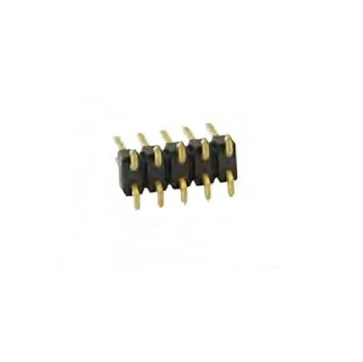 Amphenol Communications Solutions EconoStik Series Vertical Surface Pin Header, 10 Contact(s), 2.54 mm Pitch, 2 Row,