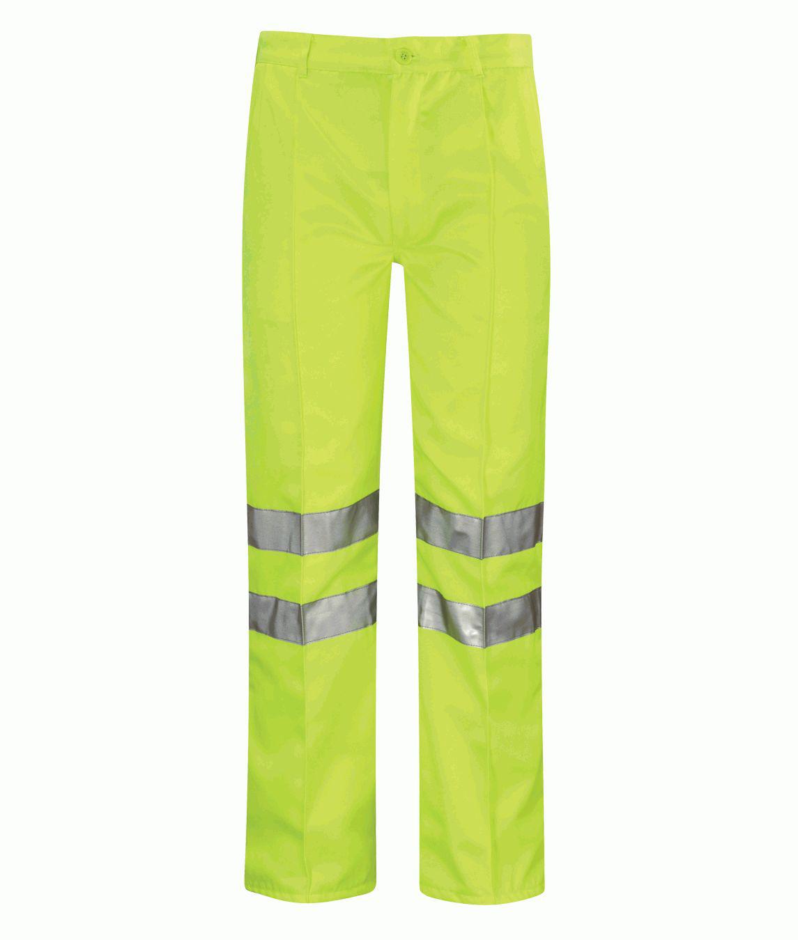 Orbit PCENTR Yellow Hi Vis Trouser 44