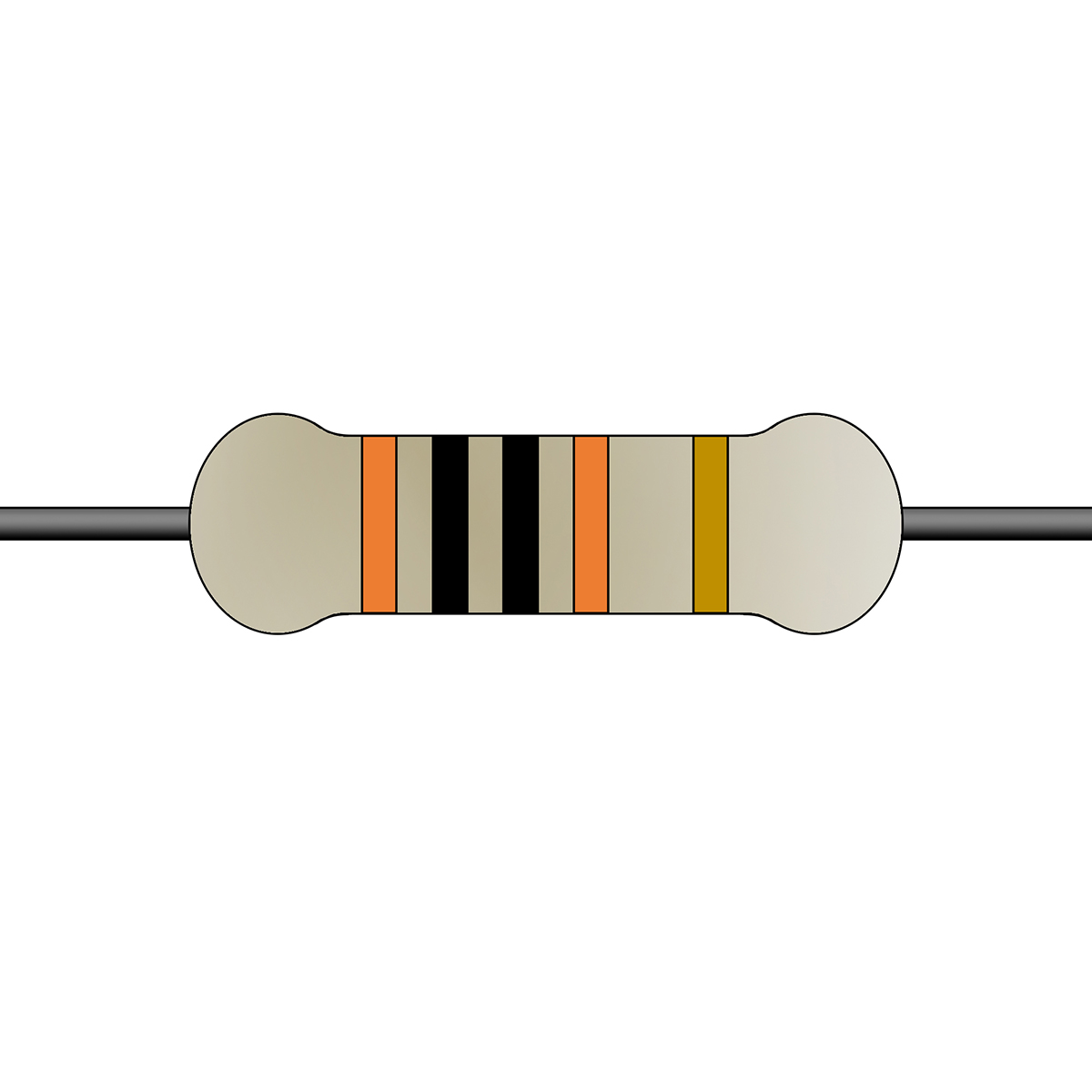 Yageo 1kΩ Carbon Film Fixed Resistor 1/2W 5% CFR-50JT-52-1K