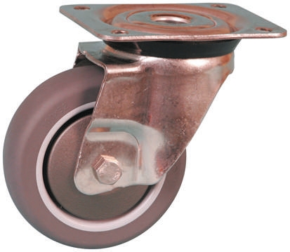 Guitel Hervieu Swivel Castor Wheel, 90kg Capacity, 100mm Wheel