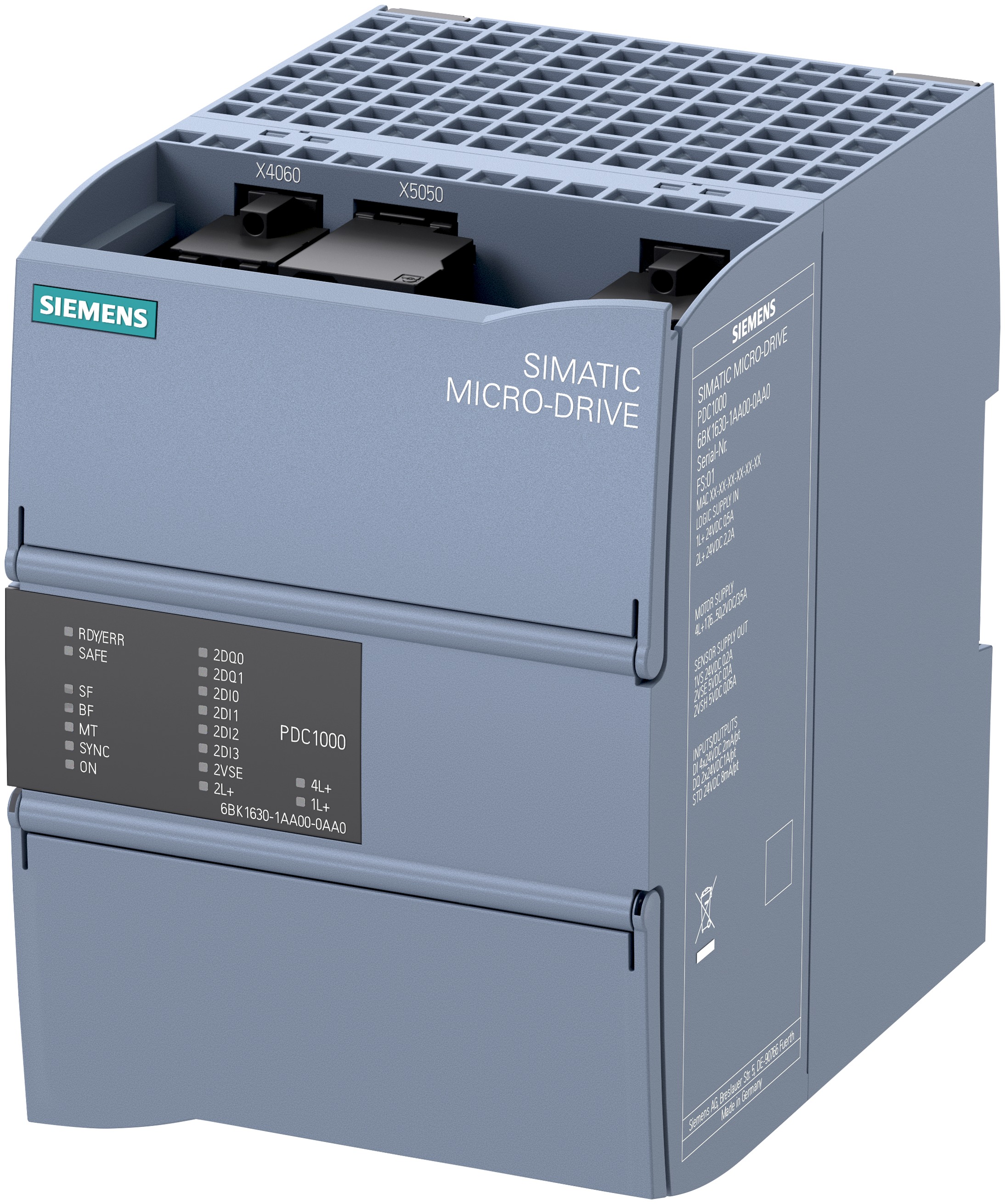 Siemens 1 kW Motor Controller, 24 V, 34.6 A, Speed Controller Function