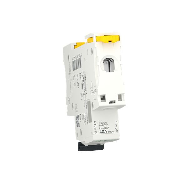 Schneider Electric Acti9 A9F MCB, 1P, 40A Curve C, 230V AC, 72V DC, 20 kA Breaking Capacity
