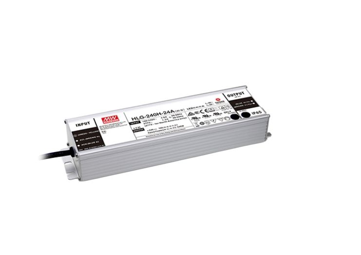 MEAN WELL LED Driver, 20V Output, 240W Output, 12A Output, Constant Current / Constant Voltage Dimmable