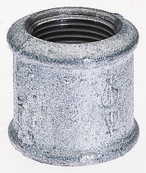 Georg Fischer Galvanised Malleable Iron Fitting Socket, Female BSPP 3/8in to Female BSPP 3/8in
