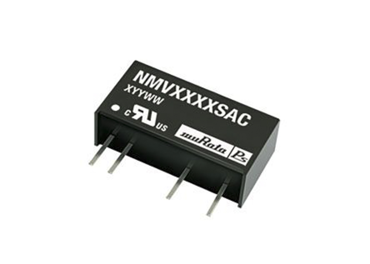 Murata Power Solutions NMV DC-DC Converter, 5V dc/ 200mA Output, 4.5 → 5.5 V dc Input, 1W, Through Hole, +85°C