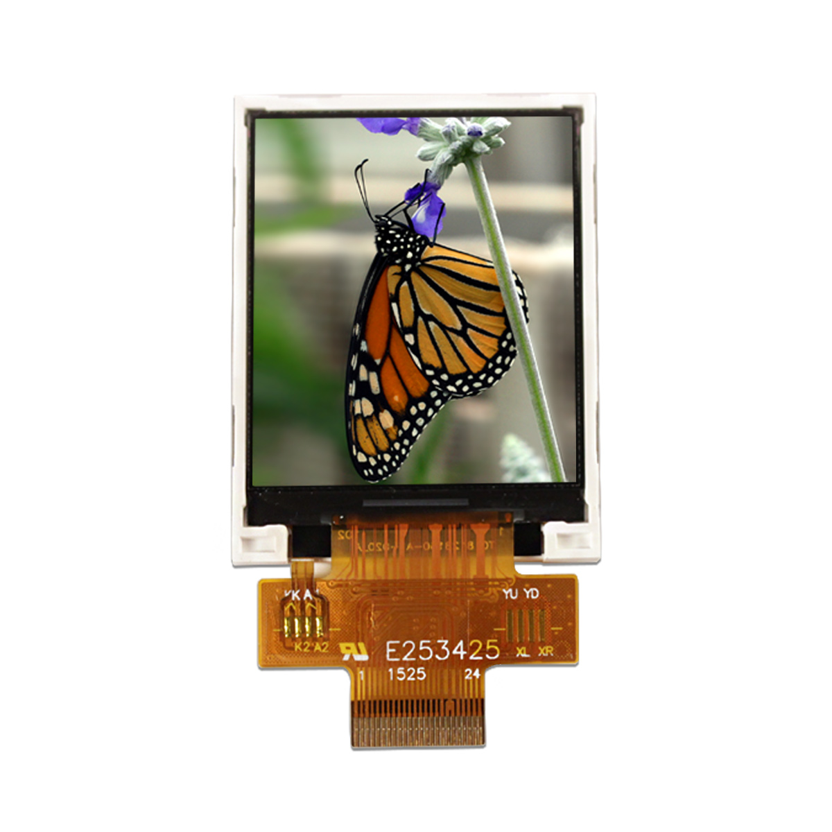 NEWHAVEN DISPLAY INTERNATIONAL NHD-1.8-128160EF-CSXN#-F TFT LCD Display Module, 1.8in, 128 x 160pixels