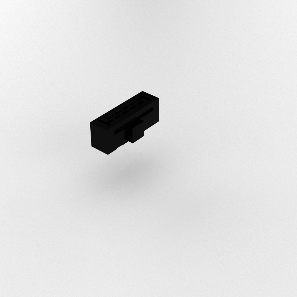 Samtec TCSD Series Flat IDC Socket, 2mm Pitch, Tiger Eye IDC to Tiger Eye IDC