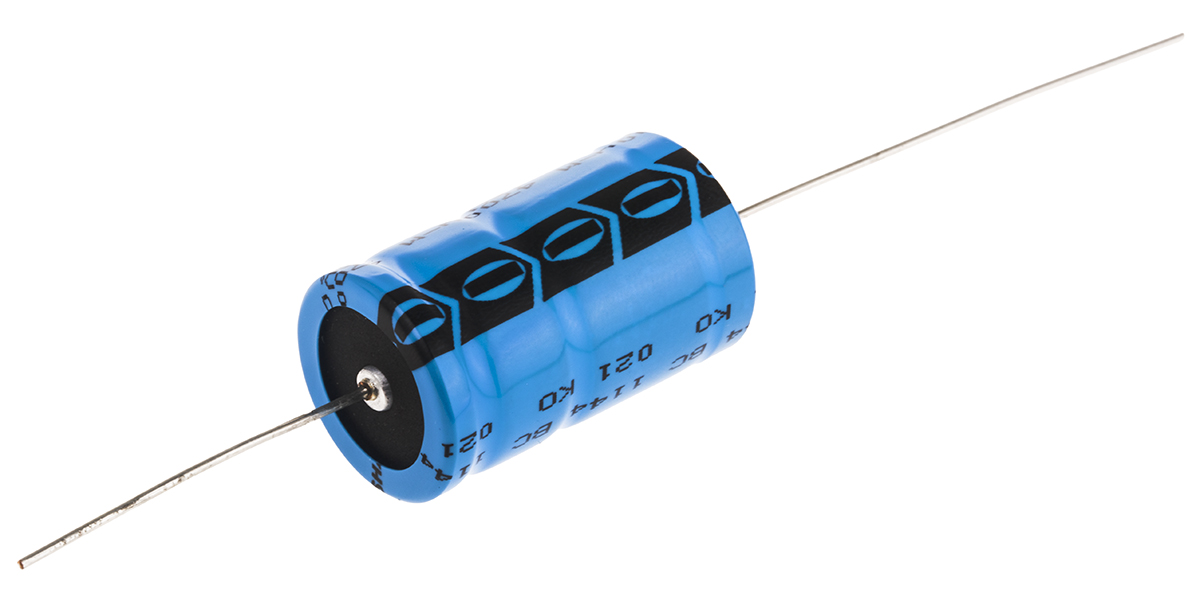 Vishay 4700μF Aluminium Electrolytic Capacitor 16V dc, Axial, Through Hole - MAL202115472E3