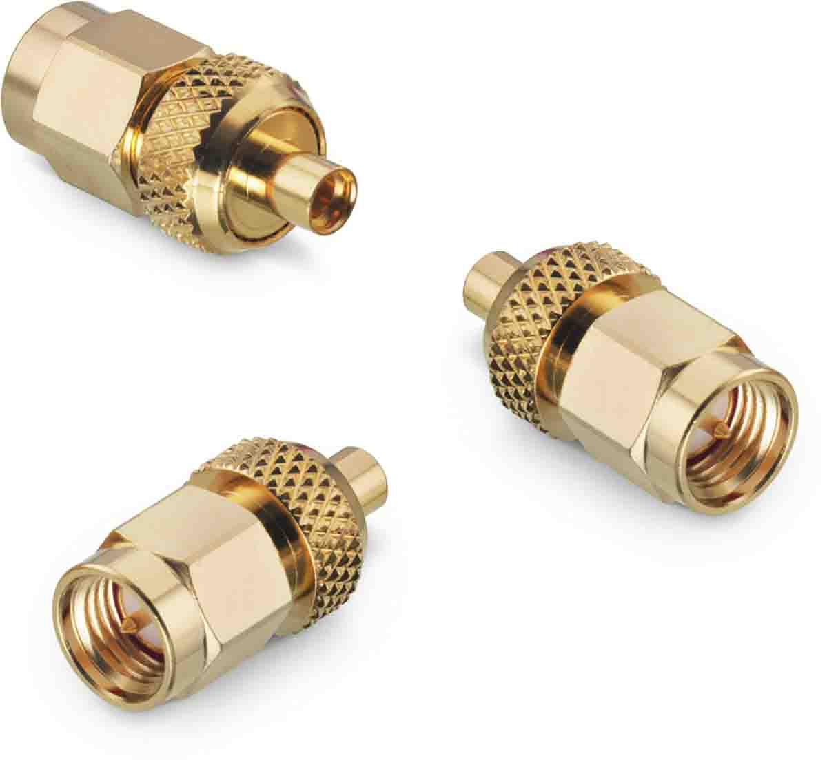 Wurth Elektronik Straight 50Ω Coaxial Adapter SMA Plug to MMCX Socket 6GHz