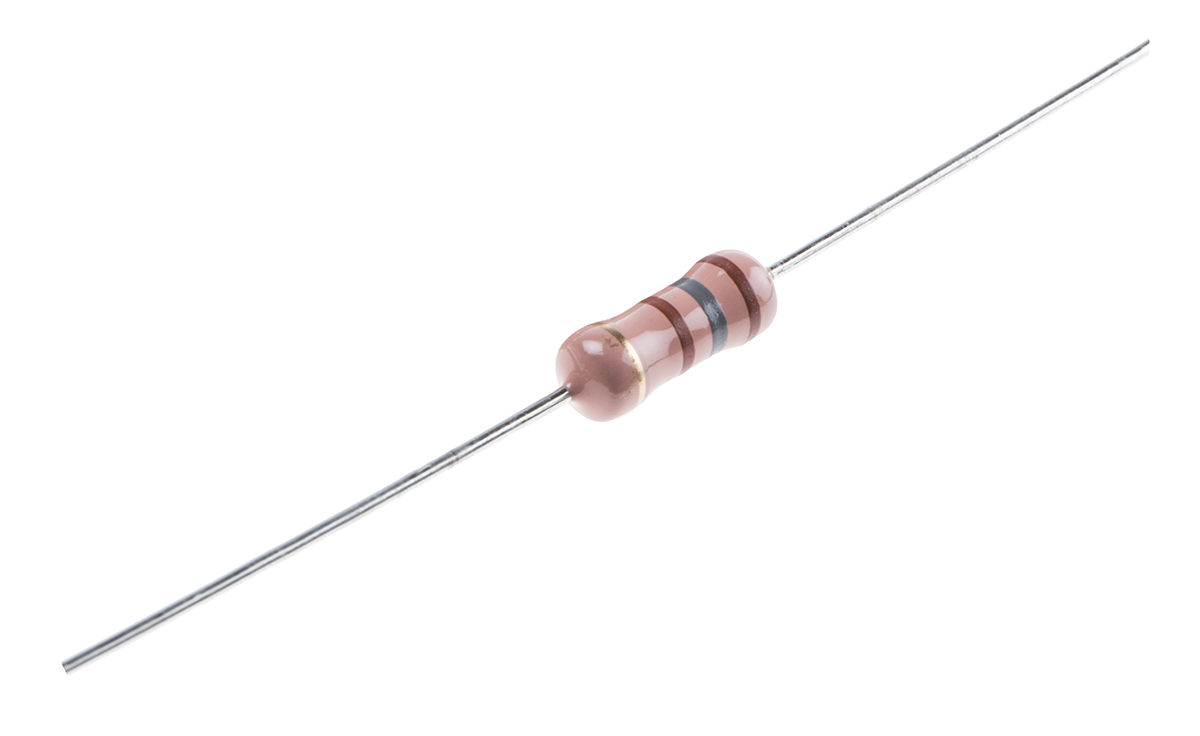 RS PRO 180Ω Carbon Film Resistor 2W ±5%