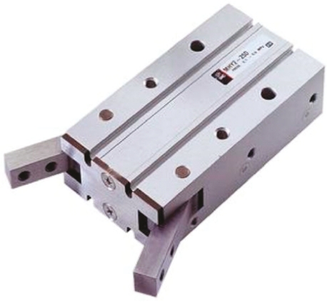 SMC 2 Finger Double Action Pneumatic Gripper, MHY2-16D2, Angle Gripping Type