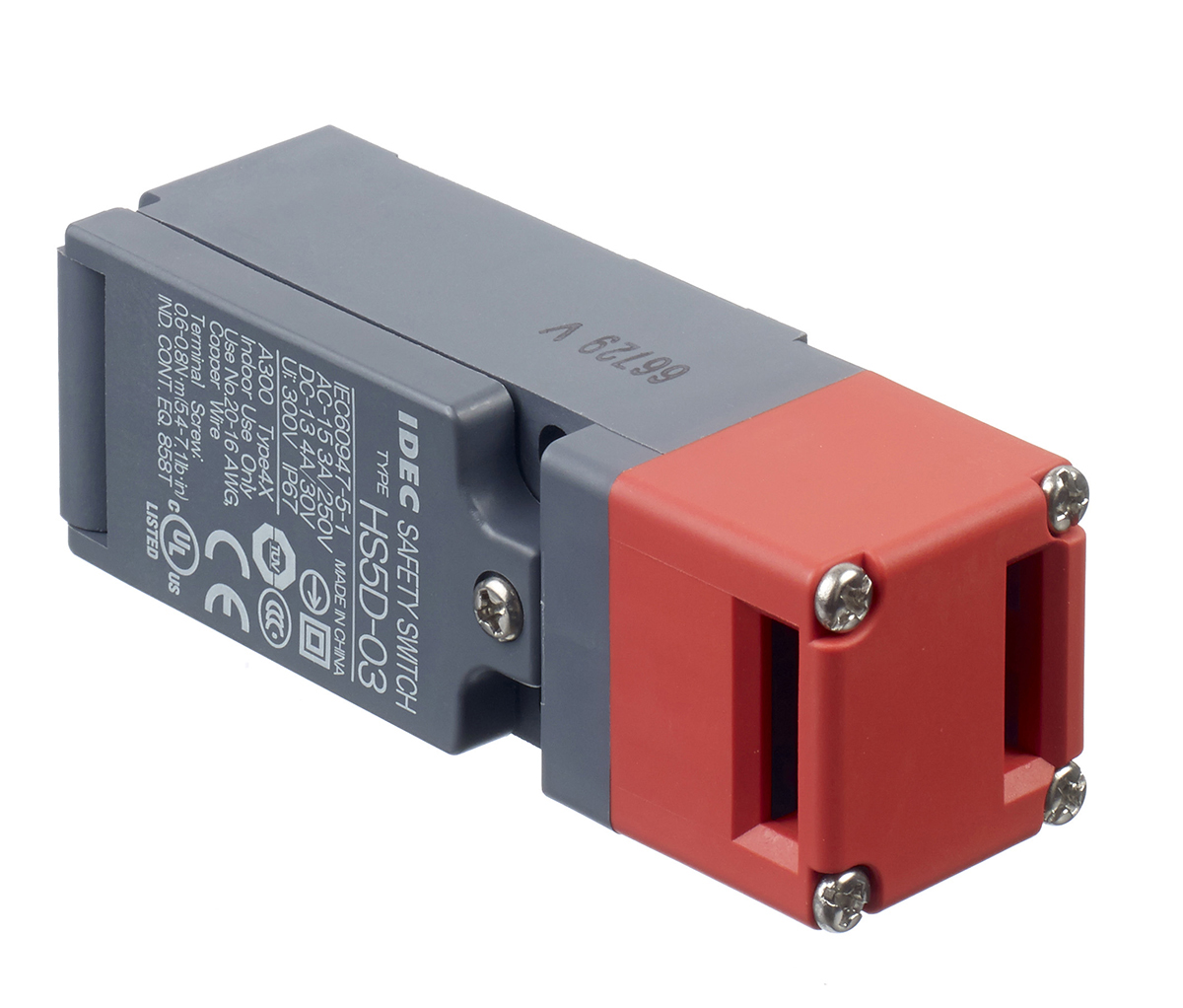 Idec HS5D Safety Interlock Switch, 3NC, Handle