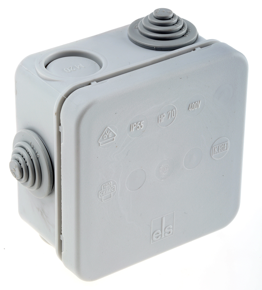 Spelsberg HP Series Polypropylene Junction Box, IP55, 75 x 75 x 42mm