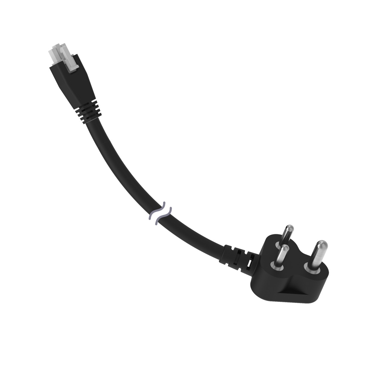Banner Straight Molex Socket to Right Angle AC Plug Plug Power Cord, 1.8m