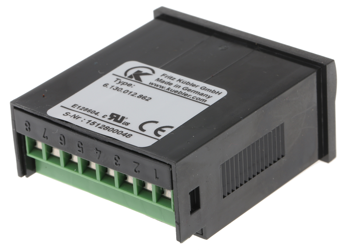 Kubler CODIX 130 Counter, 8 Digit LCD, 12kHz, 4 → 30 V dc