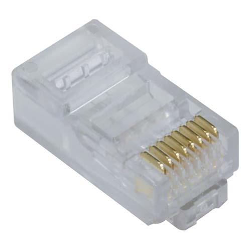 L-Com TSP Series Male Ethernet Connector, Surface Mount, Cat6a Straight 1 Port 1 -Way