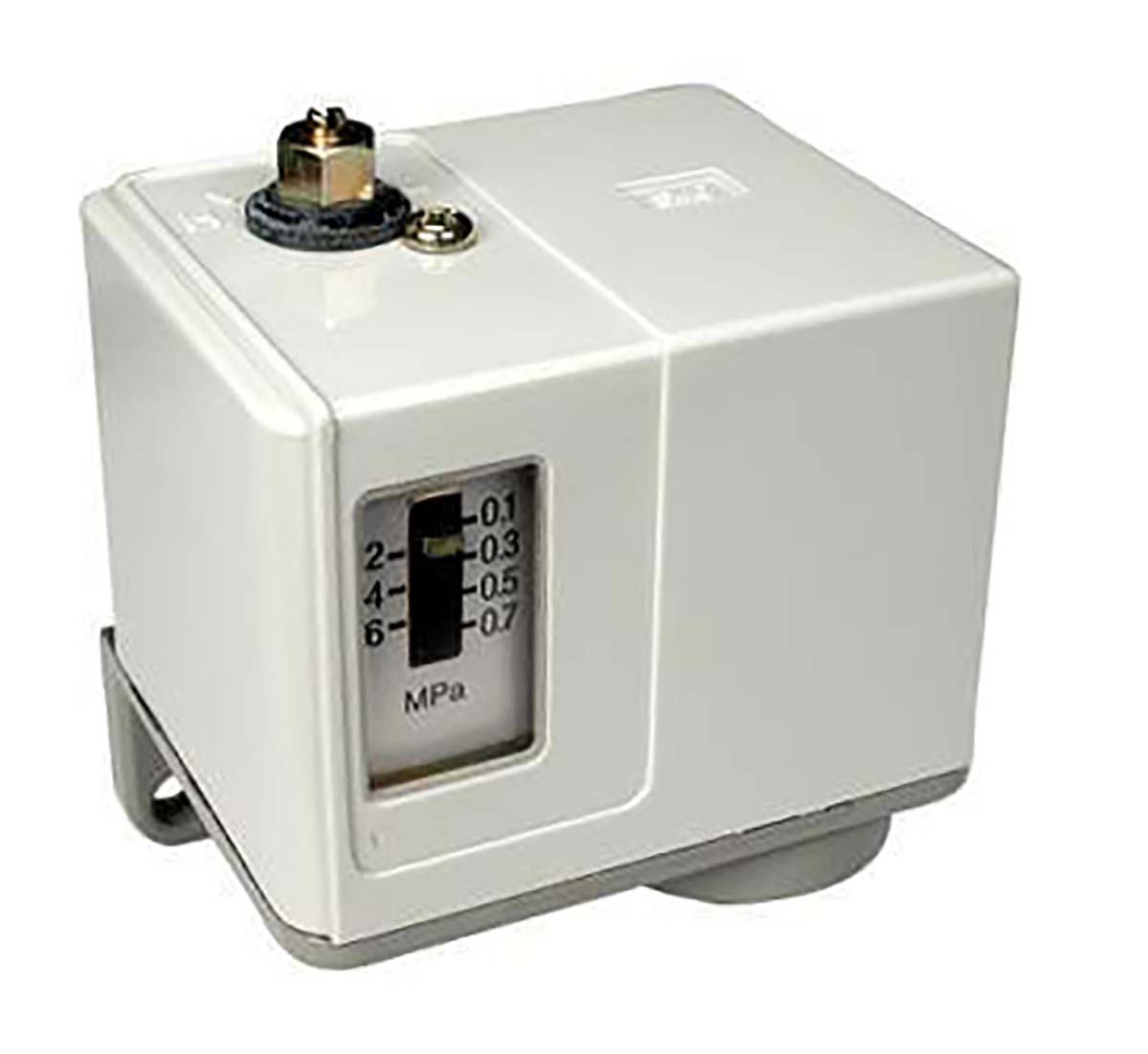 SMC Pressure Switch, 1/4 in Thread 0.1MPa to 0.7 MPa