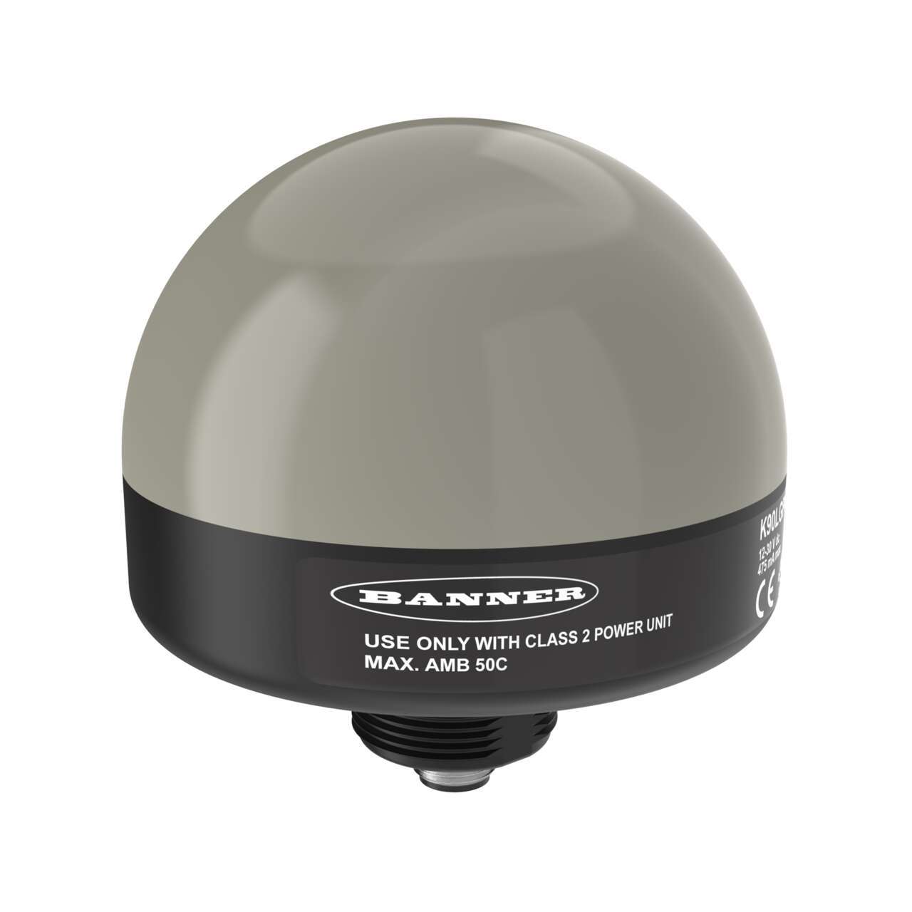 Banner K90 Series EZ-LIGHT Series Blue, Green, Red, Yellow Indicator, 12 → 30V, 30mm Mounting Hole Size, Screw