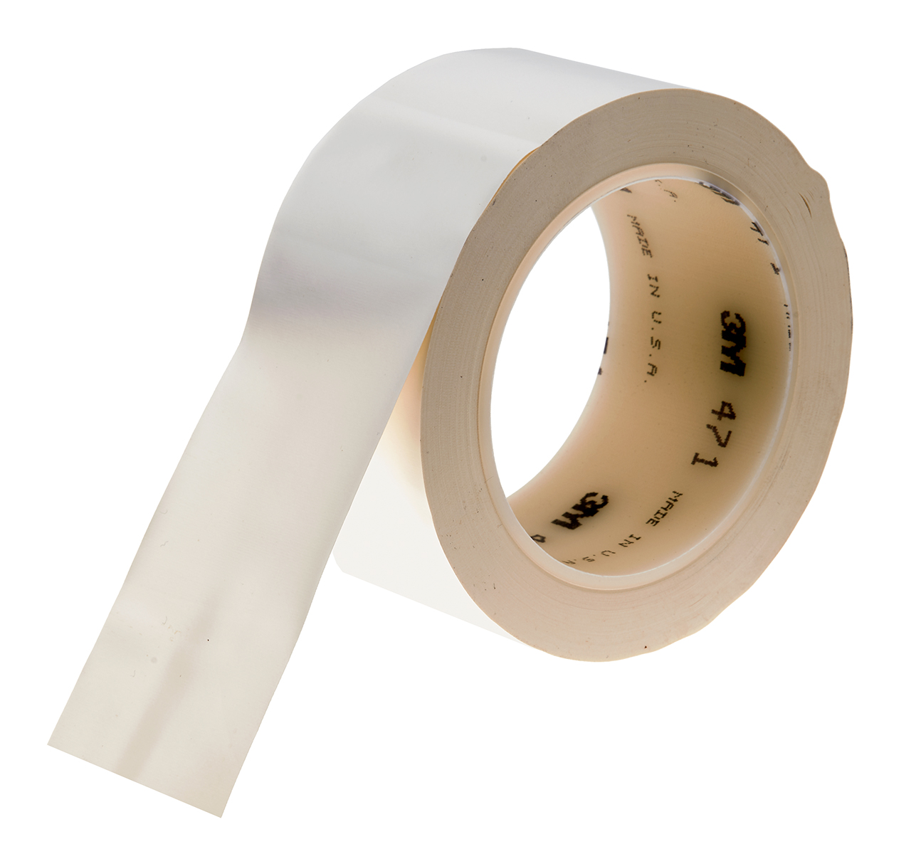 3M 764 White PVC 33m Lane Marking Tape, 0.13mm Thickness