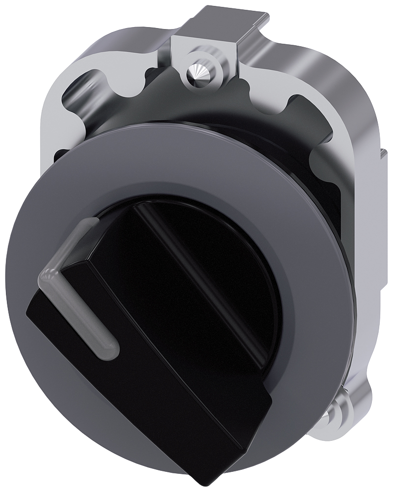 Siemens SIRIUS ACT 3SU10 Series 2 Position Selector Switch Head, 30mm Cutout