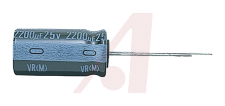 Nichicon 1000μF Aluminium Electrolytic Capacitor 16V dc, Radial, Through Hole - UVR1C102MPD1TD